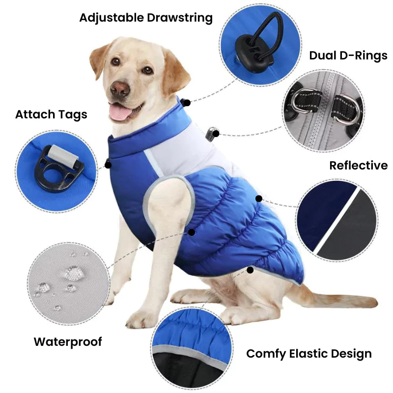Waterproof Elastic Dog Coat