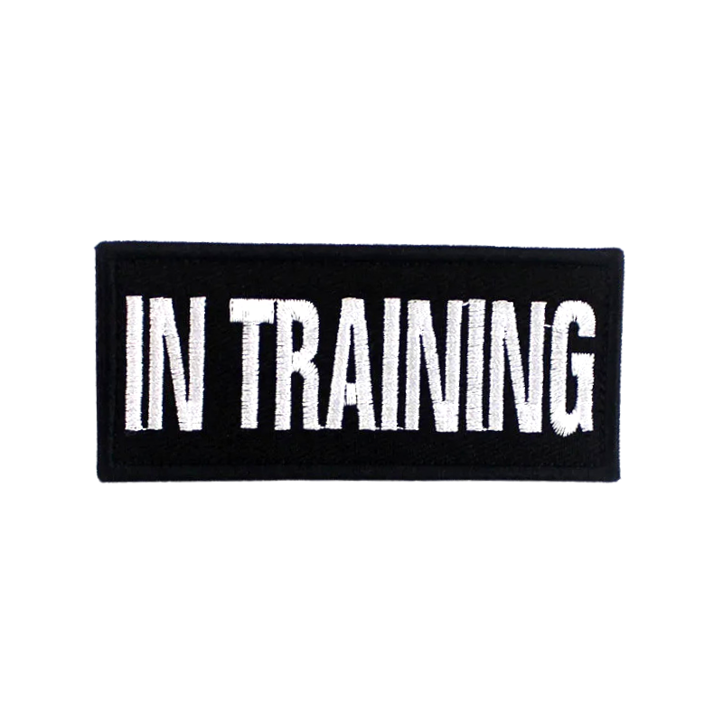 In Training | Velcro Dog Harness Patch