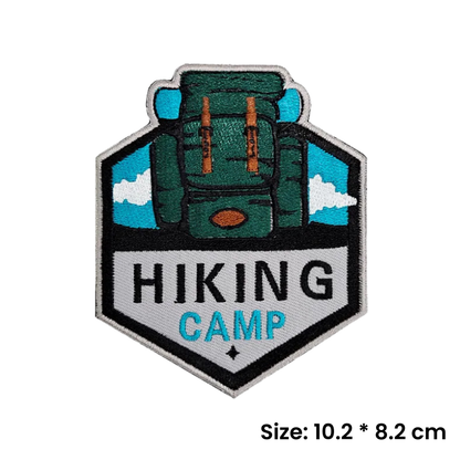 Hiking Camp | Velcro Dog Harness Patch