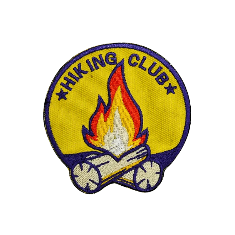 Hiking Club | Velcro Dog Harness Patch