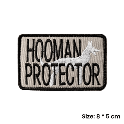 Hooman Protector | Velcro Dog Harness Patch - Canine Culture