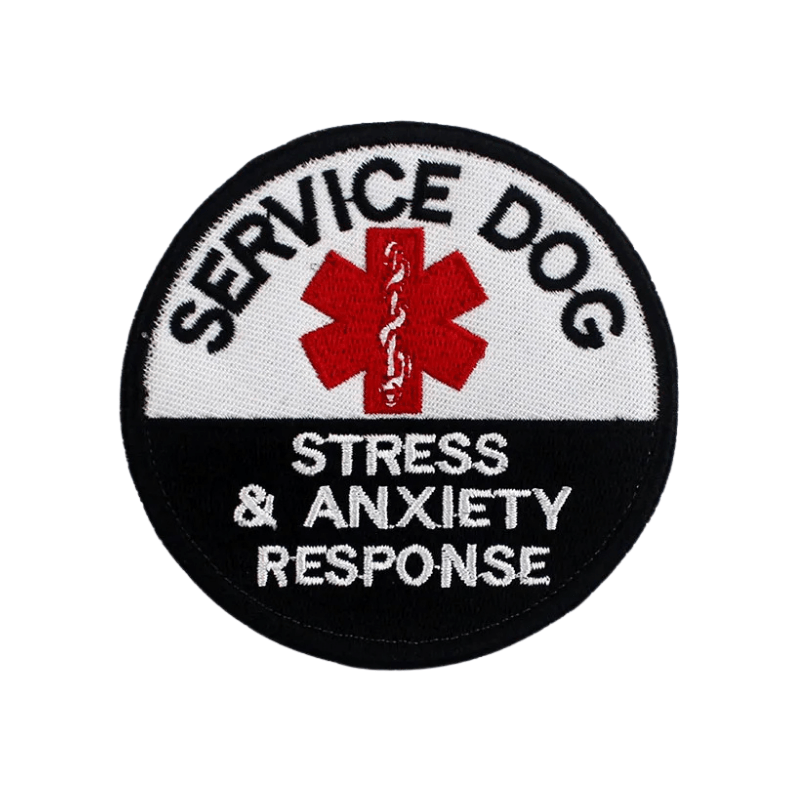 Stress & Anxiety Service Dog | Velcro Dog Harness Patch - Canine Culture