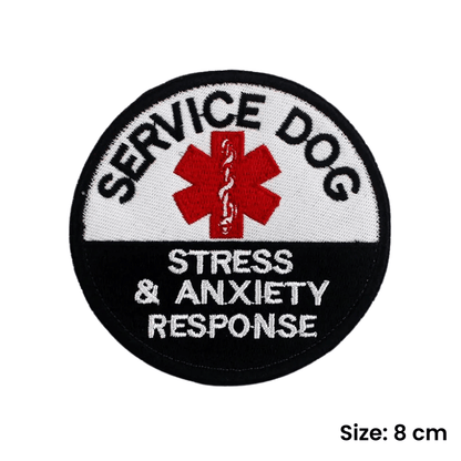 Stress & Anxiety Service Dog | Velcro Dog Harness Patch - Canine Culture